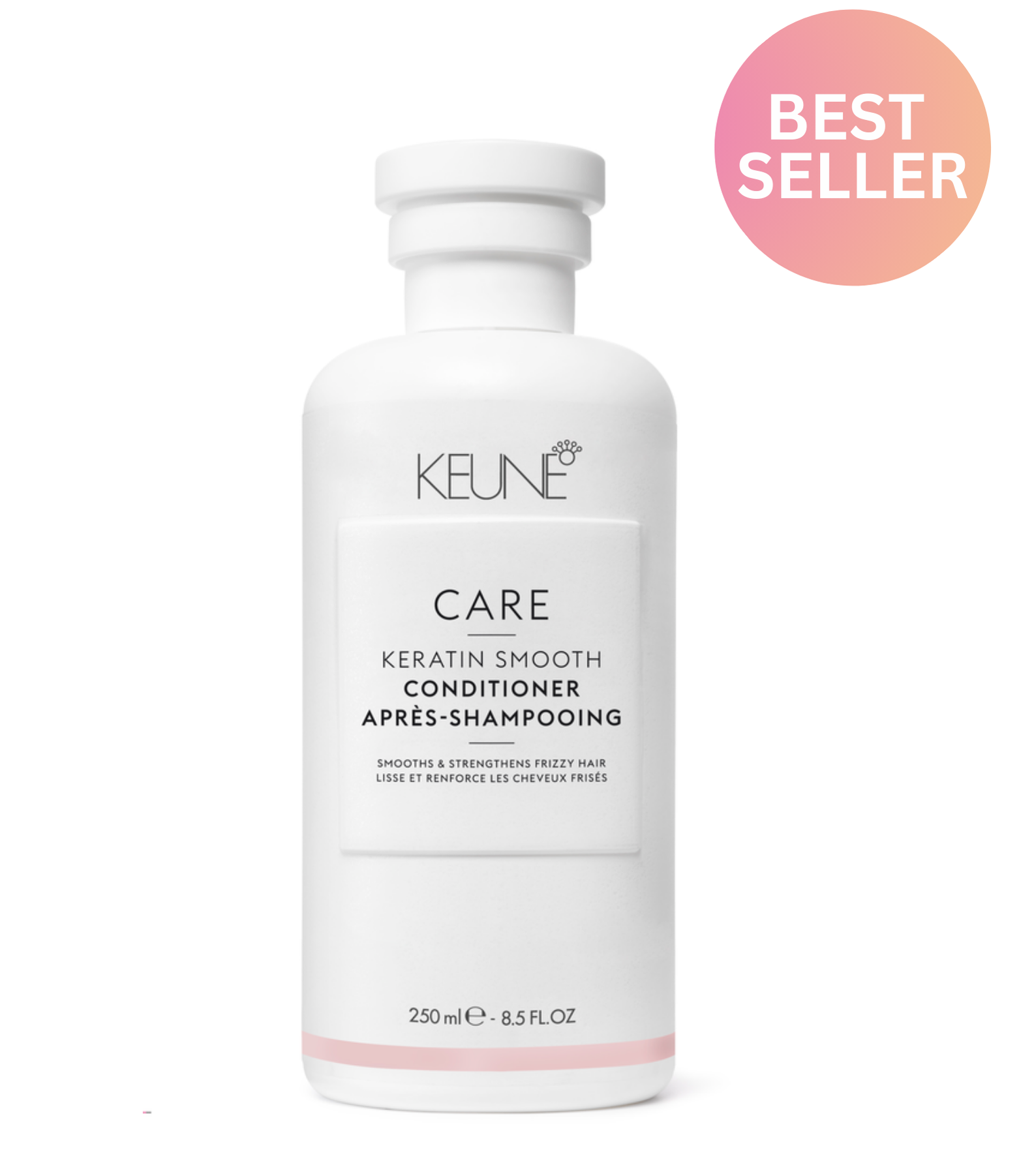 Entdecken Sie CARE Keratin Smooth Conditioner: Reichhaltiger Haarprodukt mit Keratin, Provitamin B5 und Shea Butter für glänzendes, leicht frisierbares Haar. Schutz vor Frizz und Haarbruch. Keune.ch.