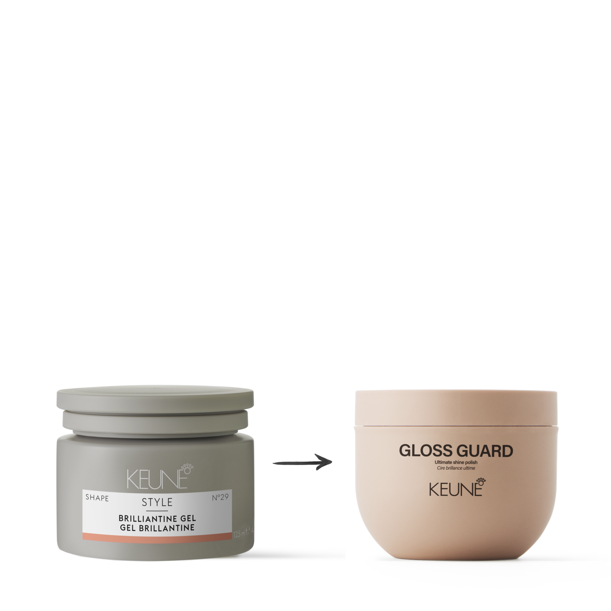 Keune Gloss Guard: Haarprodukt für strahlendes Glanzfinish mit langanhaltender Wirkung und flexibler Anwendung.